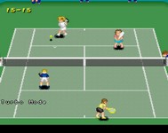 une photo d'Ã©cran de Super Tennis sur Nintendo Super Nes